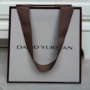 David Yurman gift bag tan brown